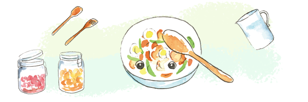 イラスト：料理